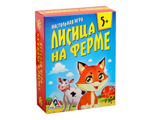 Игра настольная «Лисица на ферме»