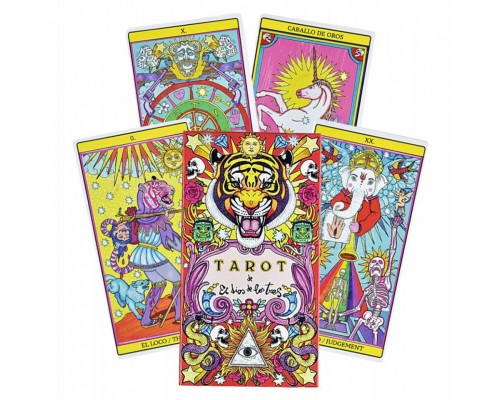 Карты Таро: Fournier - Baraja de Cartas de Tarot el Dios de Los Tres