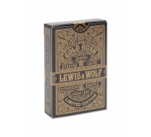 Игральные карты серия "Lewis & Wolf" Gold Rush 54шт/колода(poker size index jumbo, 63*88 мм)