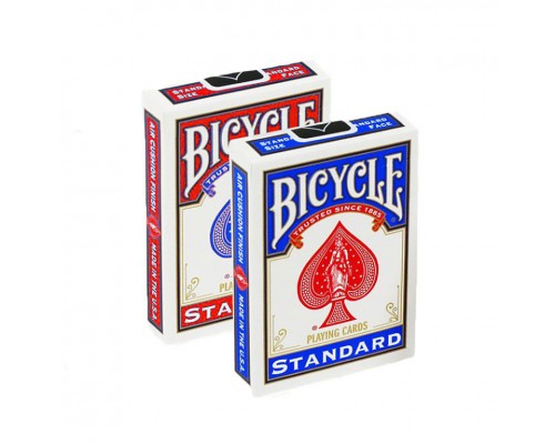 Карты Bicycle Blank Card Both Sides red/blue