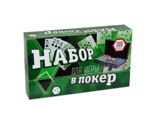 Набор для покера Russian Poker на 300 фишек, Partida