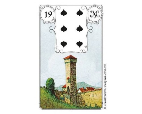 Карты Таро: Mille Lenormand Blue Owl Premium Edition