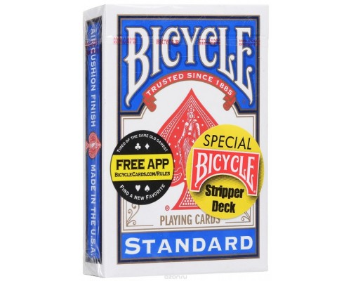 Карты Bicycle Stripper Deck red/blue