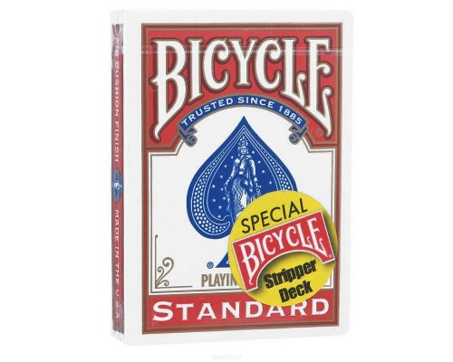 Карты Bicycle Stripper Deck red/blue