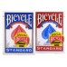 Карты Bicycle Stripper Deck red/blue