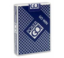 Игральные карты серия "PokerGo" blue  54 шт/колода (poker size index jumbo, 63*88 мм)