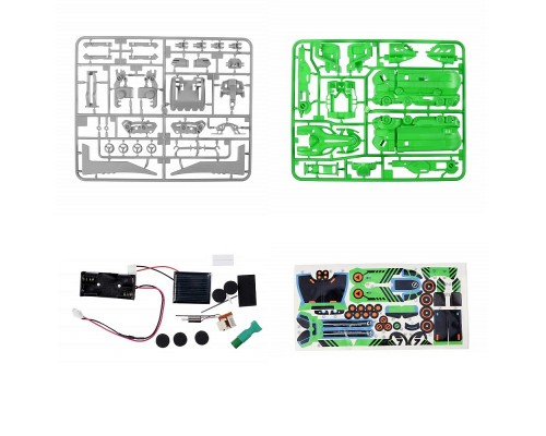 Конструктор Kakadu Солнечный автопарк 7в1