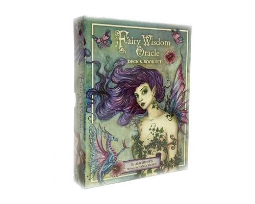 Карты Таро: Fairy Wisdom Oracle Deck and Book Set