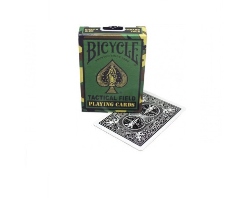 Карты Bicycle Tactical Field green/brown