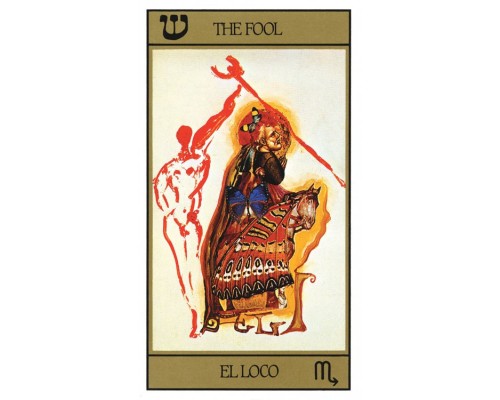 Карты Таро: Salvador Dali Deluxe Tarot: Gilded Deck & Book