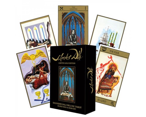 Карты Таро: Salvador Dali Deluxe Tarot: Gilded Deck & Book