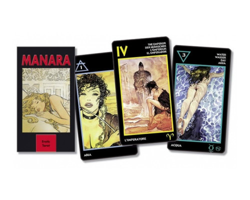 Карты Таро: Manara Milo Erotic Tarot of Manara